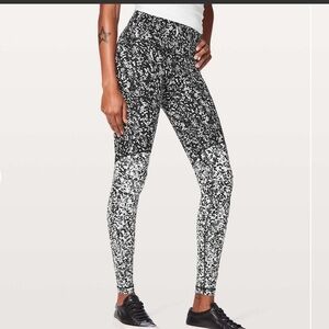 Lululemon Wunder Under Hi-Rise Tight *Blocked Full-On Luxtreme 28" - Sz 8